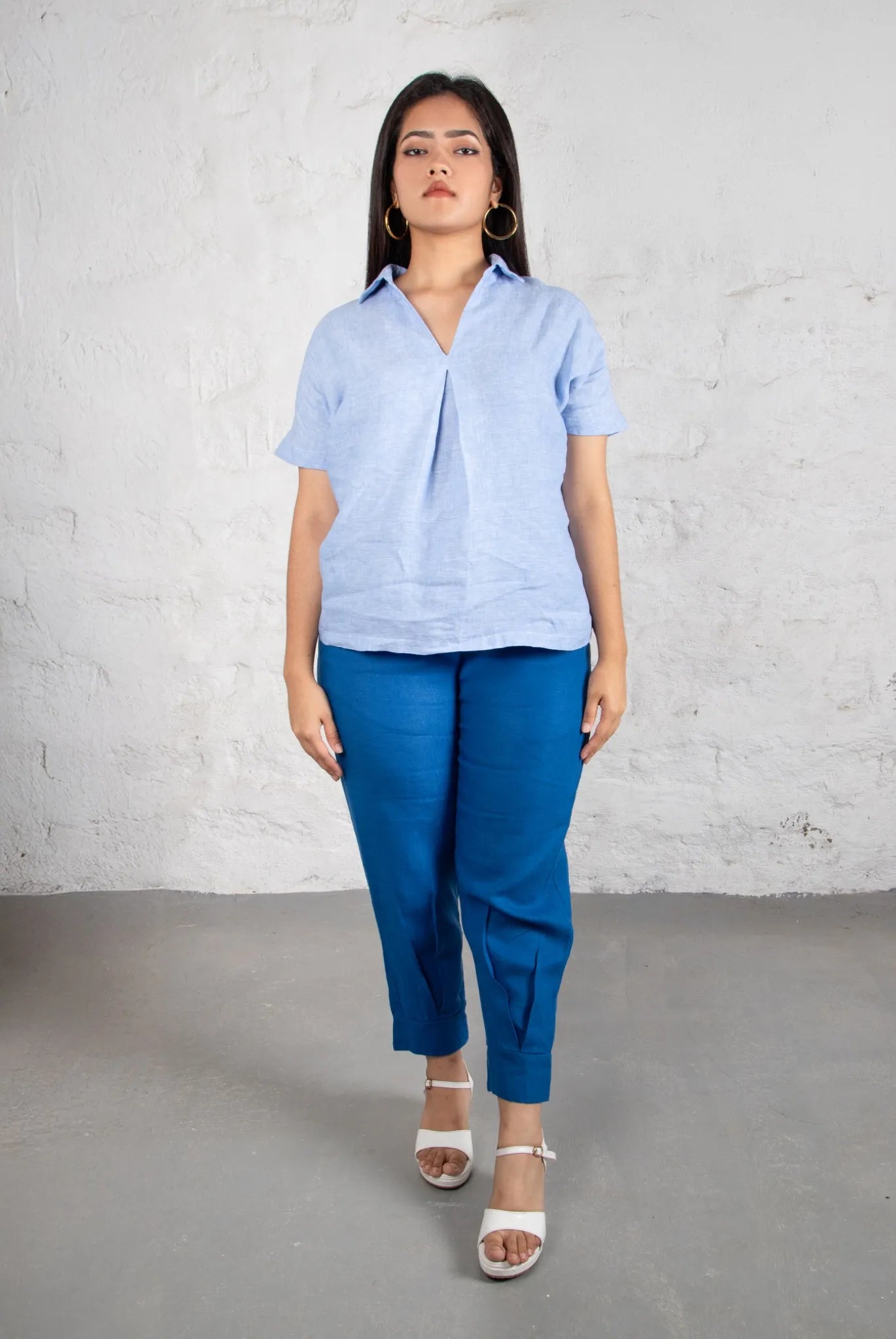 EcoThread linen dress made from 100% pure linen