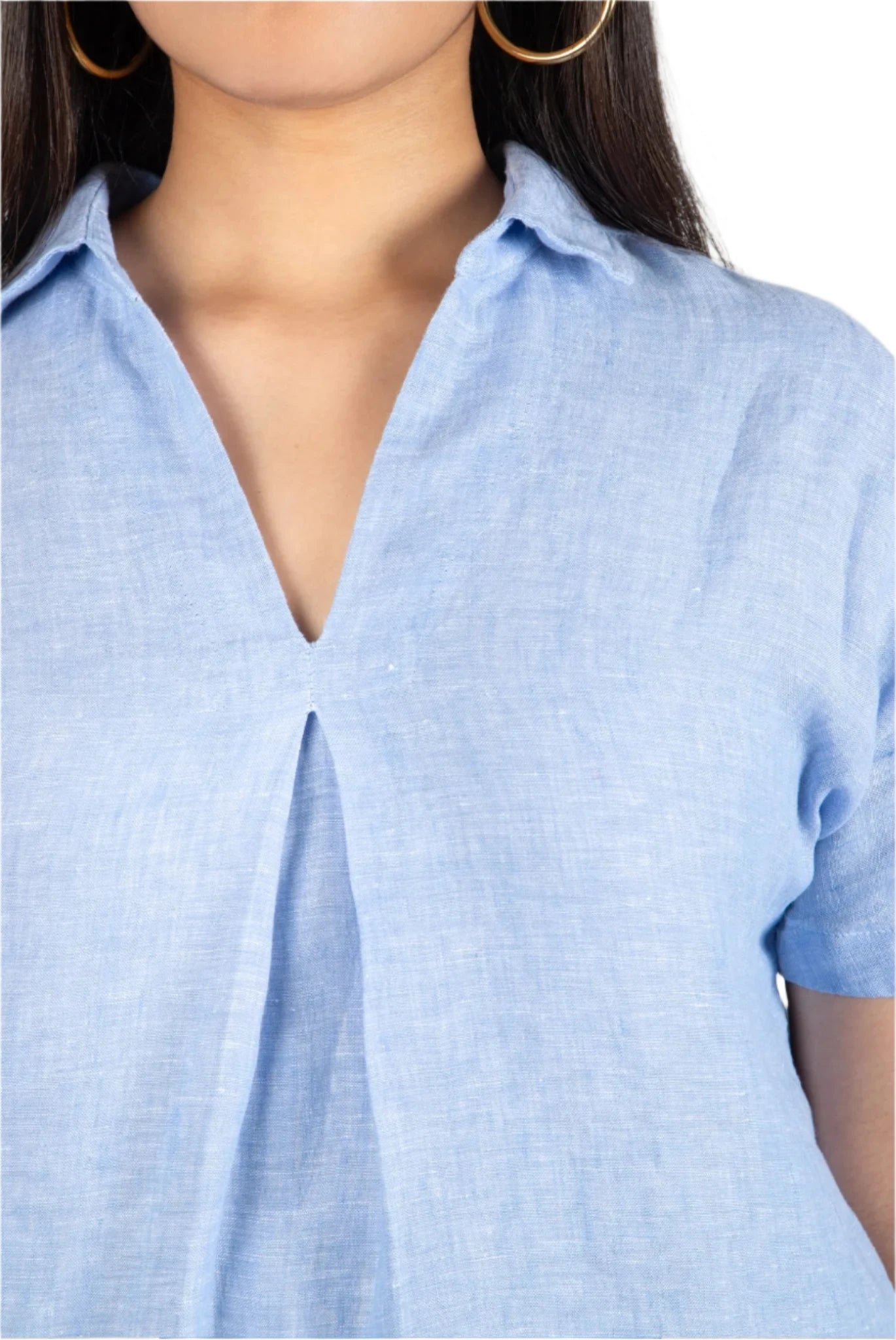 EcoThread linen dress made from 100% pure linen